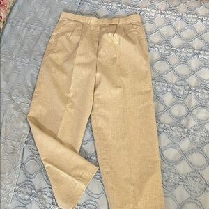 Classic Tan women’s handmade  Pants medium fit like new 80’s